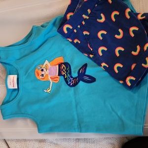 Size 5 Hanna Andersson short set